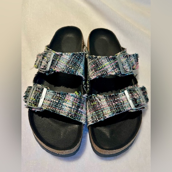 Birkenstock- Arizona - tweed multicolor - size 9/40 - Picture 2 of 11